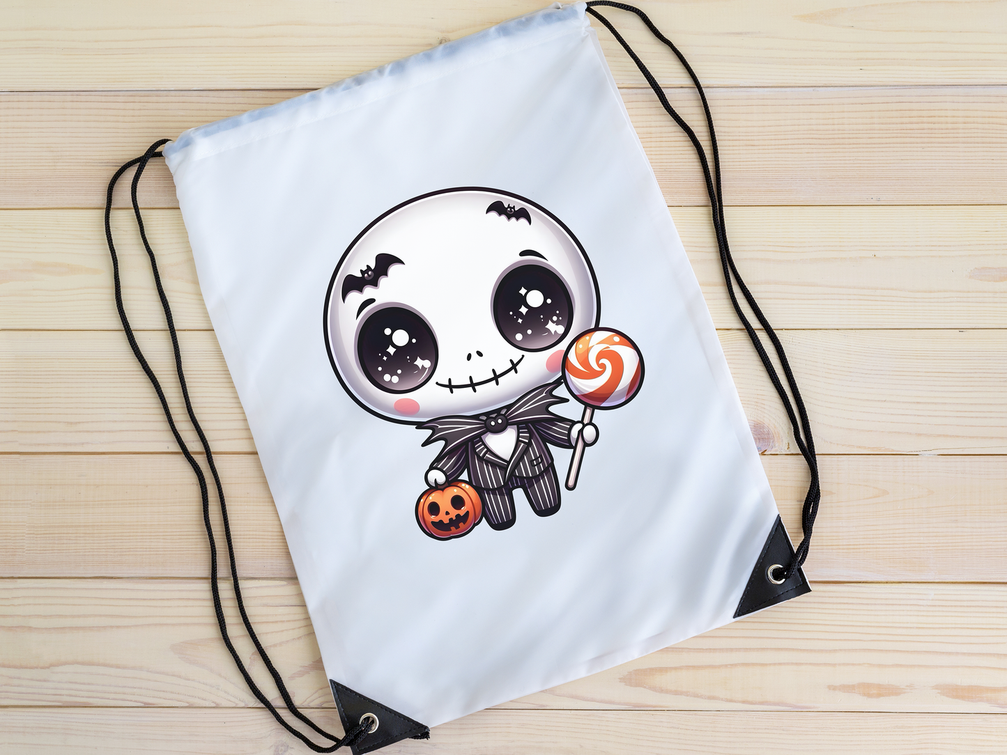 Cute Halloween Characters PNG Bundle, Kawaii Spooky Clipart Graphics
