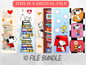 Printable Dog Bookmarks Bundle, Cute Beagle Reading Bookmarks