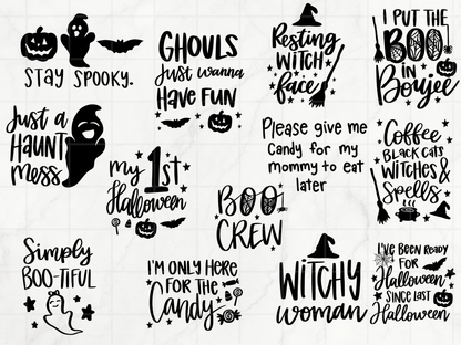 Halloween Quotes SVG, PNG, AI, JPG