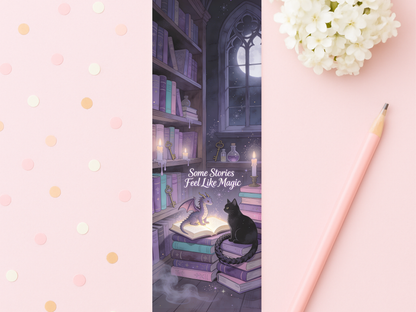 13 Printable Fantasy Bookmarks Bundle, Dragon Reader Bookmark Set