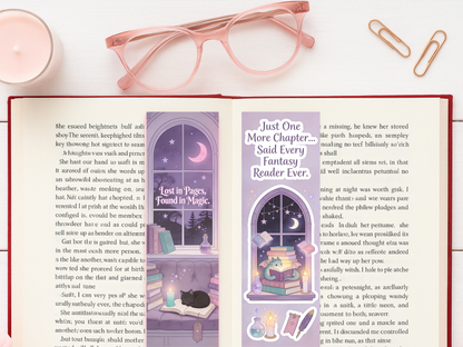 13 Printable Fantasy Bookmarks Bundle, Dragon Reader Bookmark Set