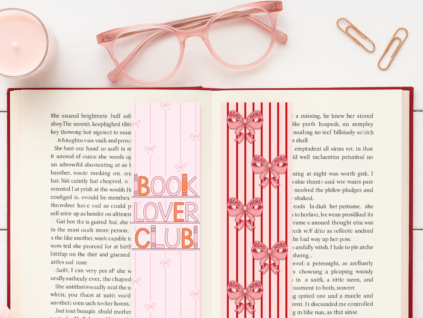 16 Printable Book Lover Bookmarks Bundle