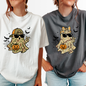 Camo Ghost Couple PNG, Matching Halloween T-Shirt Design, Country Spooky Sublimation Graphic
