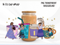 Magical Family 16oz Glass Can Wrap PNG, Colorful Coffee Cup Wrap