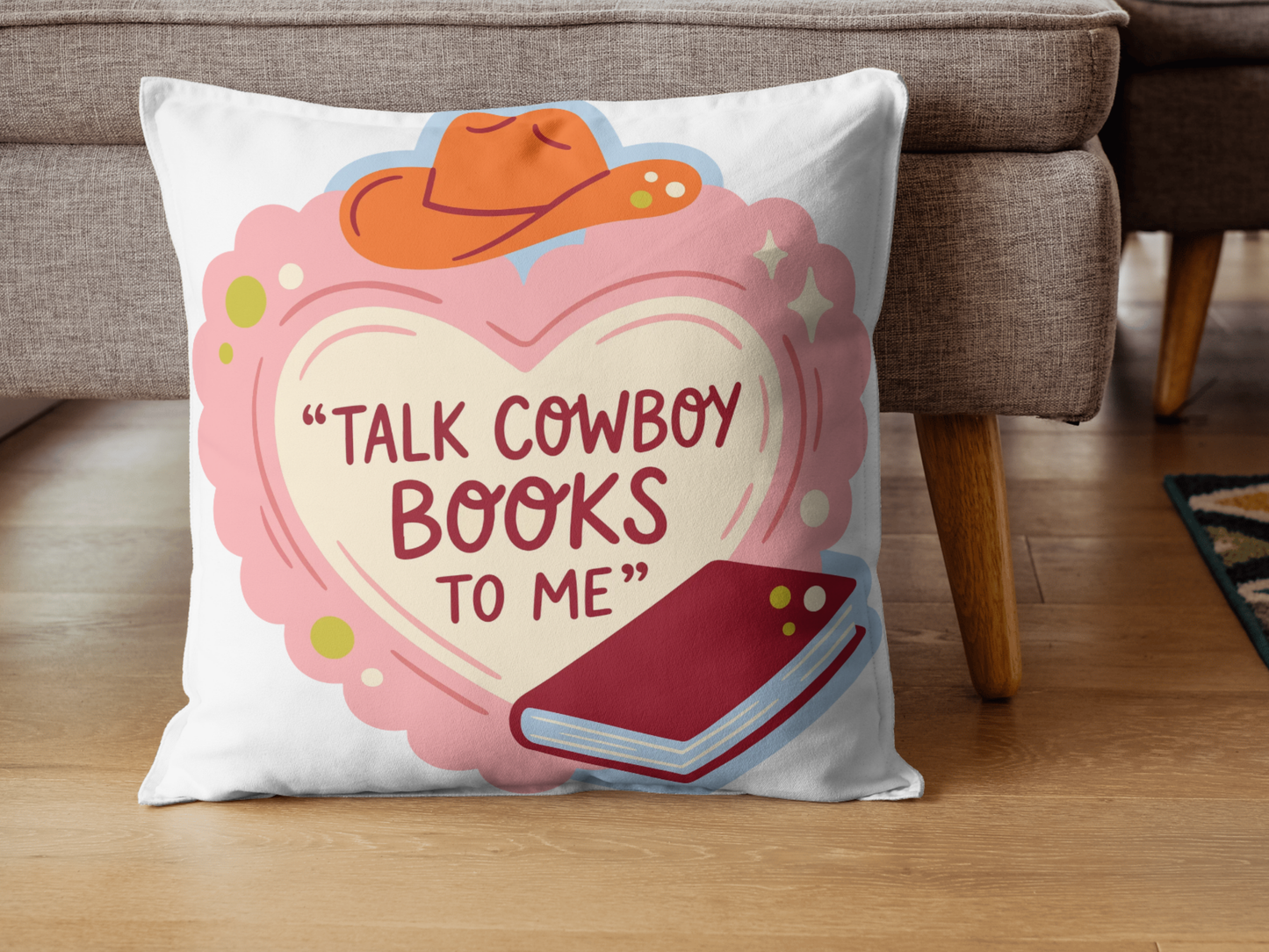 Cowboy Romance PNG Clipart Bundle, Western Book Lover Graphics